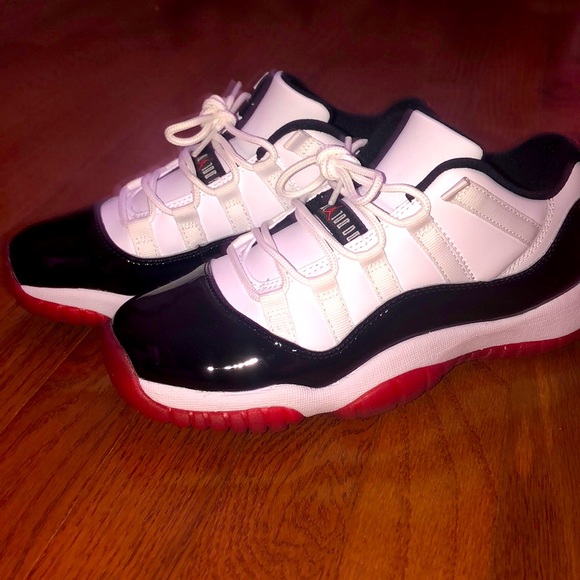 bred concord 11s lows